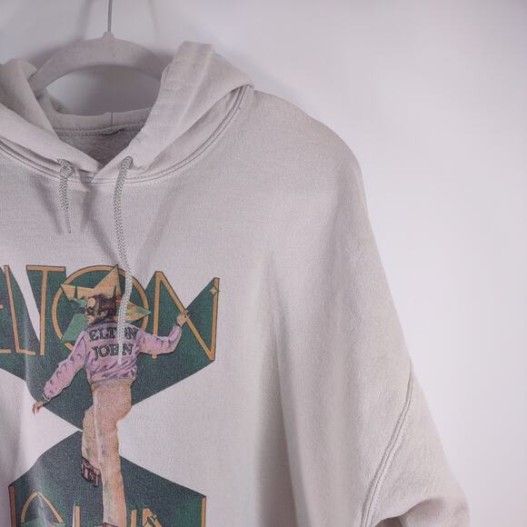 Elton John Hoodie from Yellow Brick Road Farewell Tour 2022, Size XXL - Picture 6 of 7